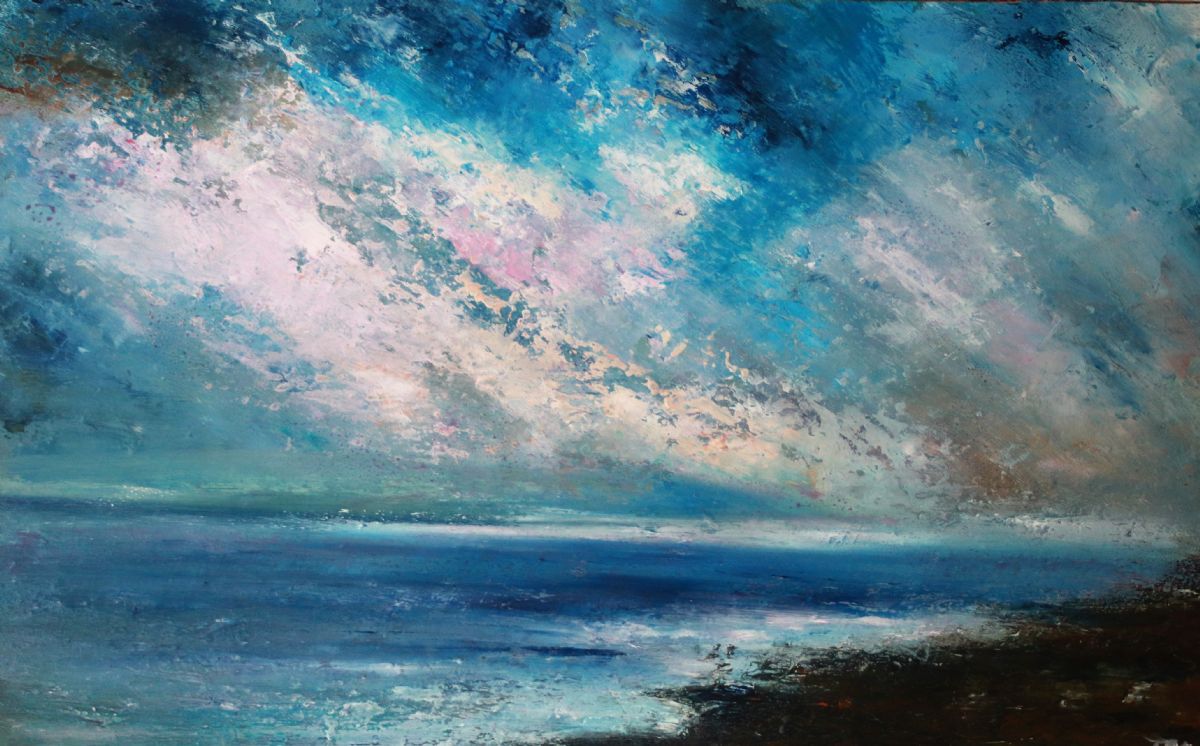 Atmospheric Cornish Seascape Summer Breeze 